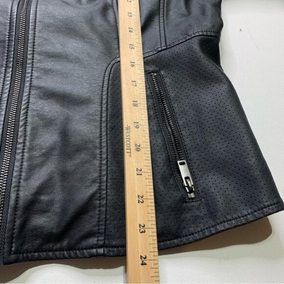 Reitmans L PU Lether moto jacket - Picture 9 of 9